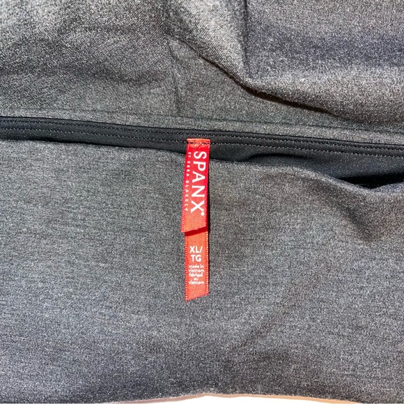 Spanx Womens Size XL Black High Waist Pull On Leggings Stretch - Picture 7 of 7